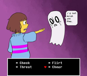 Undertale Sad Ghost By Leemak
