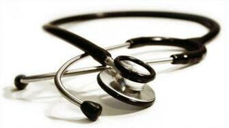 Top Stethoscope With Symbol Of Wallpaper
