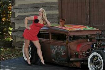 Rat Rod Pinups Hot Girls Wallpaper