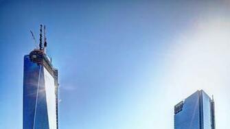 Skyscrapers Dom Tower One World Trade Center Wallpaper