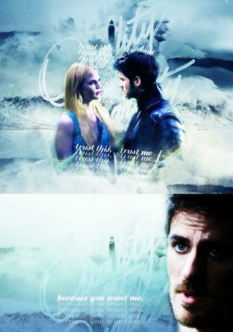 Once Upon A Time Image Emma And Hook Wallpaper