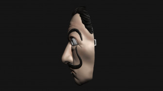 Money Heist Mask Wallpaper