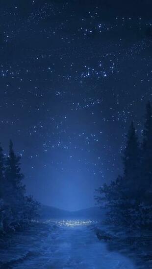 Night Sky iPhone 5s Wallpaper iPad