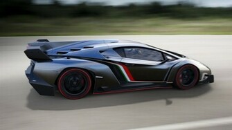 Supercar Lamborghini Veneno Full HD Desktop Wallpaper 1080p