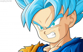 Dbz Wallpaper Photoshop Blue Saiyans