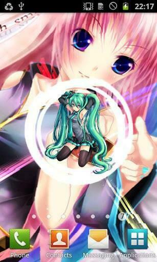 Favorite Hatsune Miku Logo To Your Phone Live Wallpaper