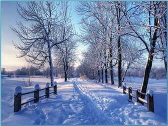 Snowy Desktop 3d Animated Wallpaper Screensaver