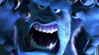 Monsters Inc Sully Scaring Wallpaper Background