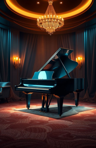 Grand Piano Wallpaper