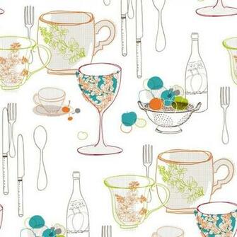 Bistro Wallpaper Eclectic By American Blinds
