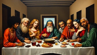The Last Supper Wallpaper