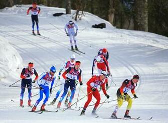 Competition In Cross Country Skiing At The Olympics