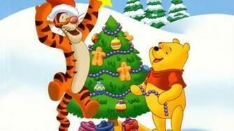 New Year Christmas Cartoon Film Bear Cub Tiger Winnie The Pooh