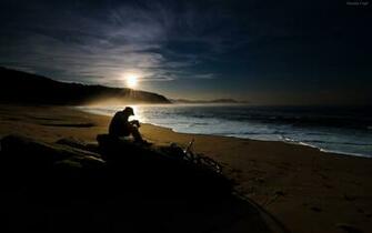 Pantalla Puesta De Sol Contraste HD Widescreen Gratis Imagenes