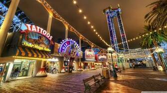 Amusement Park HDr 4k HD Desktop Wallpaper For Ultra Tv