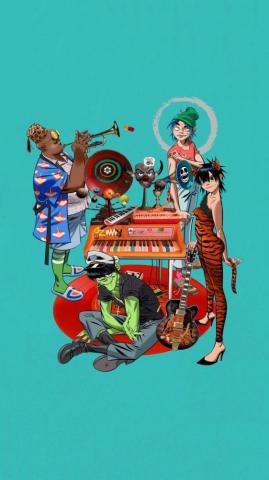 Gorillaz Mobile Wallpaper Enwallpaper