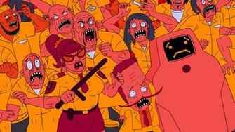 Superjail Jailbot Jared Alice Wallpaper