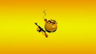 Smoke And Gun HD Wallpaper Wallpaperfx