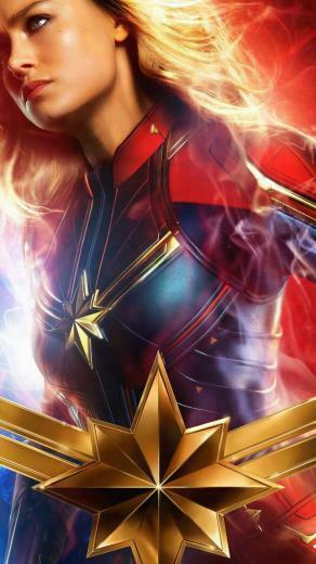 Captain Marvel Phone Wallpaper Movie Mania