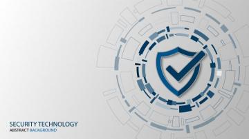 Cyber Technology Security Network Protection Background