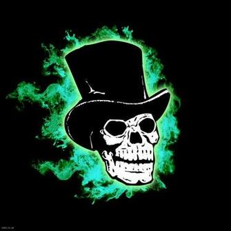Flaming Skull