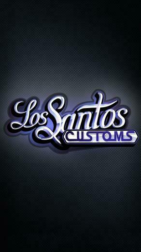 Los Santos Customs iPhone Wallpaper