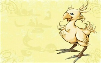Final Fantasy Chocobo Wallpaper