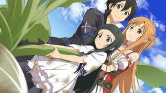 Sword Art Online Hollow Realization Asuna Kirito And Yui UHD 4k