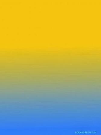 Yellow To Light Blue Color Fade iPad Mini Background