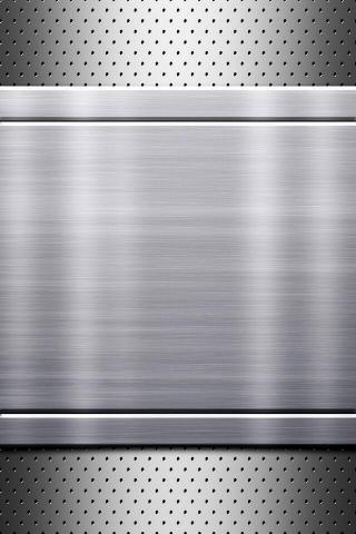 Stainless Steel Silver Wallpaper Samsung Cellphone