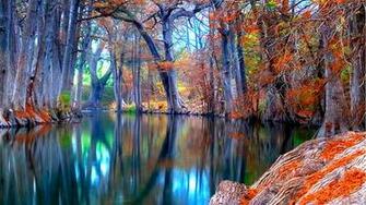 Desktop Wallpaper Autumn Stream Background