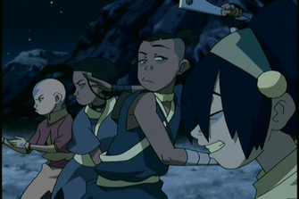 Sokka And Toph Aang Katara Imagen
