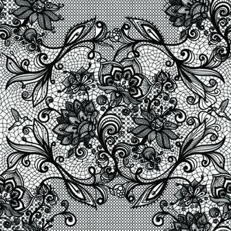 Vector Black Lace Creative Background Graphics