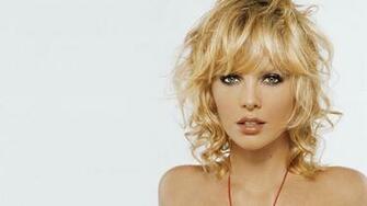 Wallpaper Blonde Charlize Theron X Widescreen Desktop