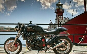 Triumph Thunderbird Cafe Racer Wallpaper