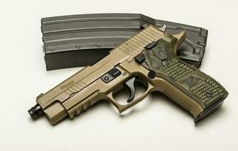Wallpaper Gun Weapons Background Sig Sauer P226 Image For