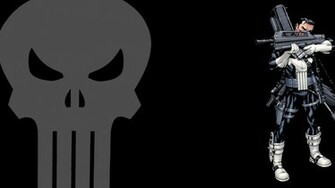 Skulls The Punisher Marvel Comics HD Wallpaper Cartoon Animation