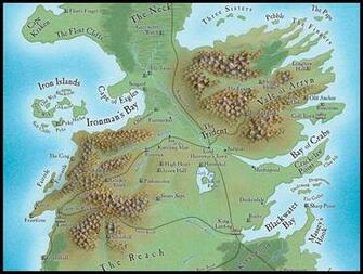 Westeros Map Wallpaper Of Detail By