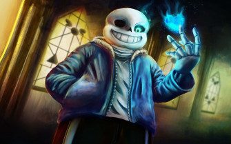 Sans Background Wallpaper