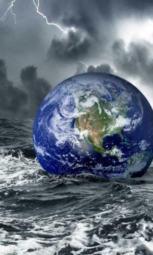Floating Earth Wallpaper HD Background Ea