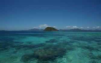 Beautiful Scenery Island In The Ocean