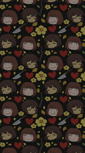 Phone Background Version The Human Flowey Flower