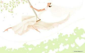 Animated Wedding Weddings Wallpaper