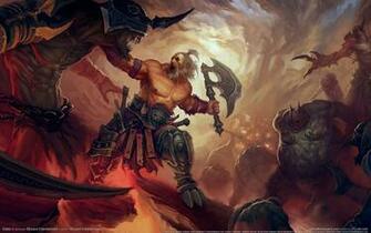 Barbarian Diablo Wallpaper Wallpoper