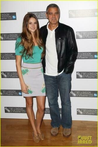 George Clooney Larawan Stacy Keibler