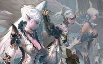 Elf Warriors Wallpaper