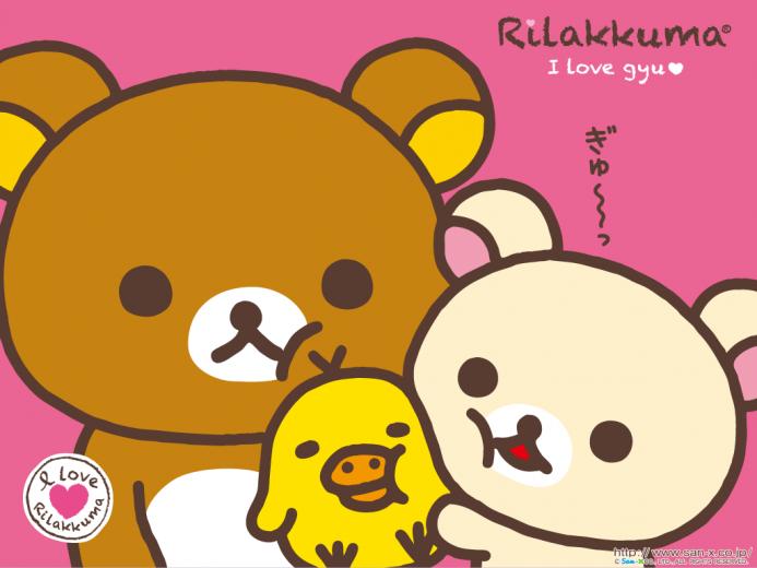 Wallpaper Korilakkuma Rilakkuma