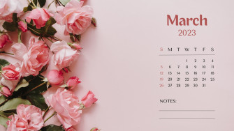 And Customizable Spring Desktop Wallpaper Templates