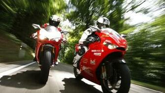 Ducati Bike Motion Blur Wallpaper