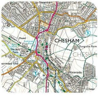 Ordnance Survey Map Figure